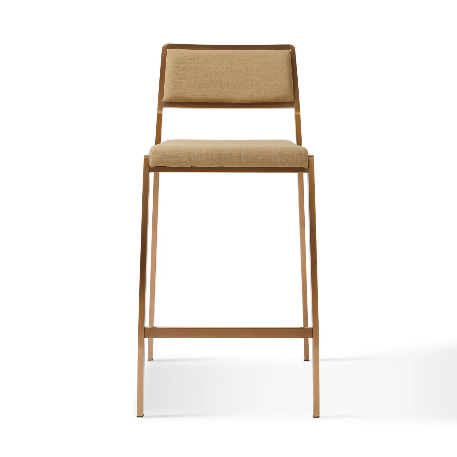 Gale Tan Basketweave Stackable Stool - Set Of 2 4 Gale Tan Basketweave Stackable Stool - Set Of 2 - Image 4