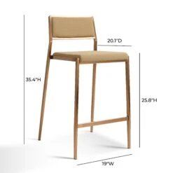 Gale Tan Basketweave Stackable Stool - Set Of 2 16 Gale Tan Basketweave Stackable Stool - Set Of 2 -TOV Furniture Store TOV D69068.media .06