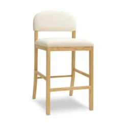 Calla Performance Velvet Counter Stool