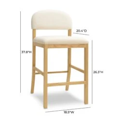 Calla Performance Velvet Counter Stool -TOV Furniture Store TOV D69104.media .05