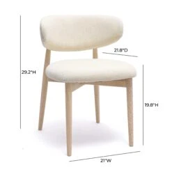 Zinea Performance Textured Velvet Dining Chair -TOV Furniture Store TOV D69160.media .06