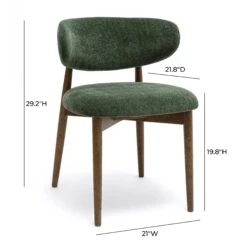 Zinea Performance Textured Velvet Dining Chair -TOV Furniture Store TOV D69161.media .06