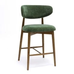 Zinea Performance Textured Velvet Counter Stool 21 Zinea Performance Textured Velvet Counter Stool -TOV Furniture Store TOV D69163.media .01