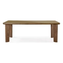 Oani Walnut And Glass 83" Rectangular Dining Table -TOV Furniture Store TOV D69236.media .02 582441c0 cbf0 477e b2d0 f333f4d74352