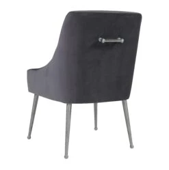 Beatrix Grey Velvet Side Chair - Silver Legs 10 Beatrix Grey Velvet Side Chair - Silver Legs -TOV Furniture Store TOV D7235.media .03 8f55580b e956 453f a3f5 d23b698cf369