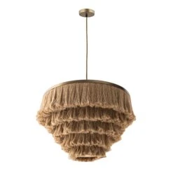 Sarai Natural Fringe Pendant -TOV Furniture Store TOV G18386.media .04