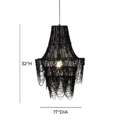 Raipur Black Pendant 13 Raipur Black Pendant -TOV Furniture Store TOV G18387.media .07 3bb09694 d0b3 4cc2 9f0d c2c77f732483