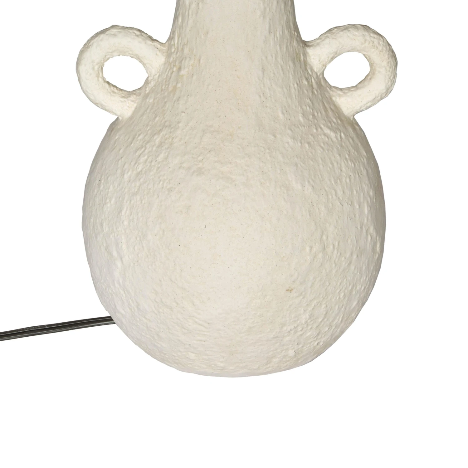 Lalit Natural & White Ceramic Table Lamp 5 Lalit Natural & White Ceramic Table Lamp - Image 5