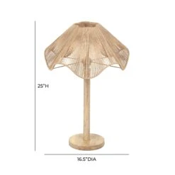 Jula Natural Jute Table Lamp 11 Jula Natural Jute Table Lamp -TOV Furniture Store TOV G18563.media .06