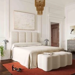 Maiori Striped Papier Mache Table Lamp -TOV Furniture Store TOV G18570.media .07