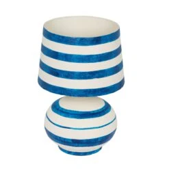 Positano Striped Papier Mache Table Lamp -TOV Furniture Store TOV G18573.media .03 363123b7 7a56 47d5 a24f 9e75e731c4b6