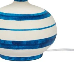 Positano Striped Papier Mache Table Lamp -TOV Furniture Store TOV G18573.media .05 6bfc0e03 3a2c 4dd3 900c bbdadb09d34e
