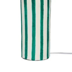 Ravello Green Striped Papier Mache Table Lamp -TOV Furniture Store TOV G18574.media .04 b66d1dfe a470 4888 885a da632bbb8ff3