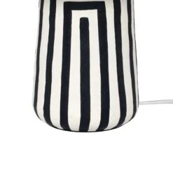 Minori Black Striped Papier Mache Table Lamp -TOV Furniture Store TOV G18575.media .04 dca11afb 762d 4a4d b16d 7382db1538c0