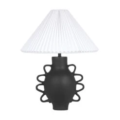 Hazza Pleated Table Lamp -TOV Furniture Store TOV G18587.media .01