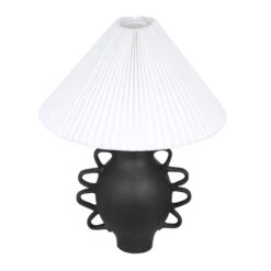 Hazza Pleated Table Lamp -TOV Furniture Store TOV G18587.media .03