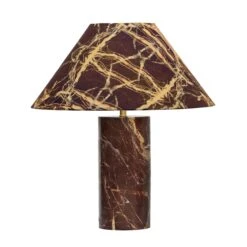 Mable Marble Print Table Lamp 18 Mable Marble Print Table Lamp -TOV Furniture Store TOV G18620.media .01