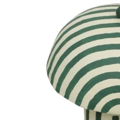 Maiori Striped Papier Mache Table Lamp -TOV Furniture Store TOV G18685.media .04