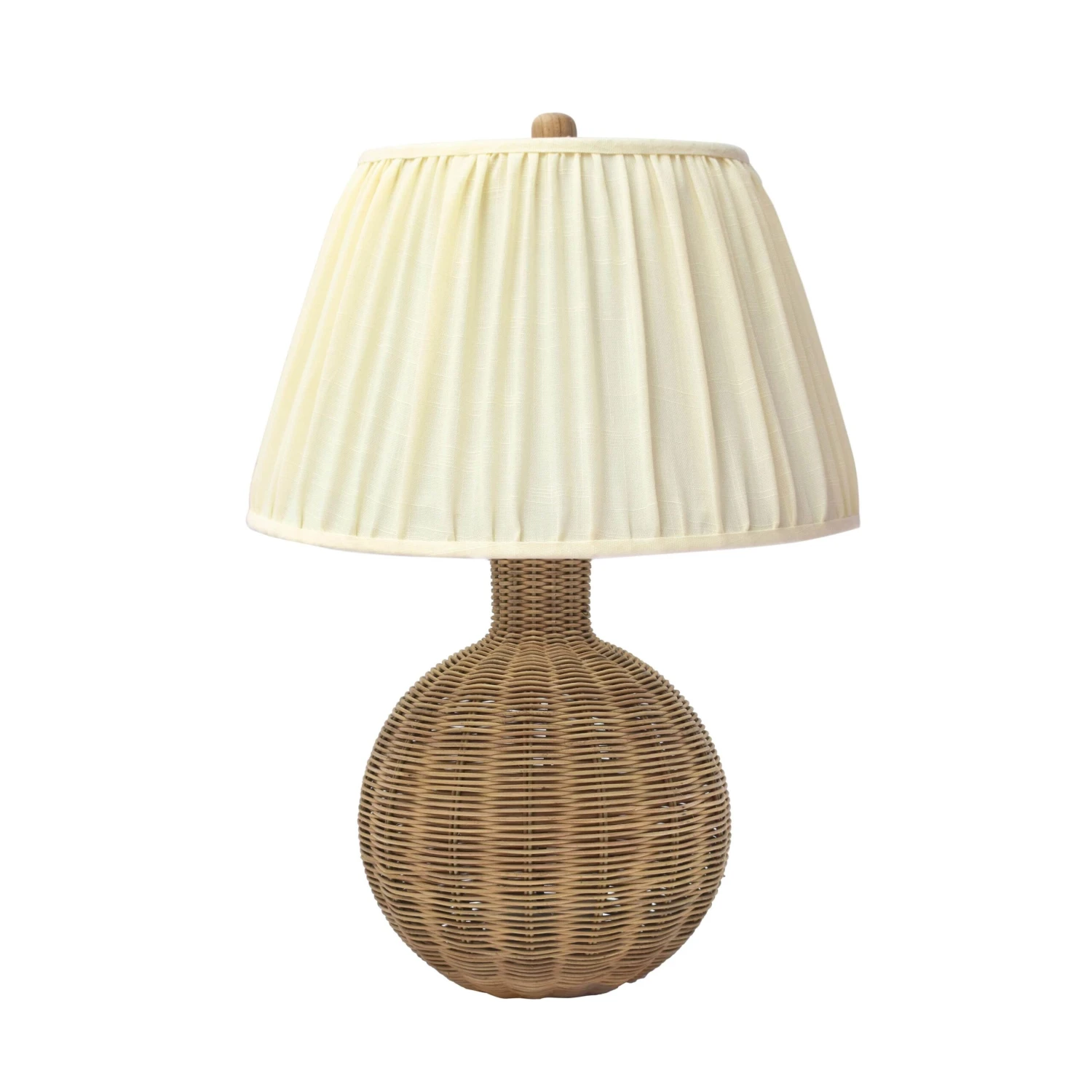 Pallora Cream & Natural Rattan Table Lamp 1 Pallora Cream & Natural Rattan Table Lamp