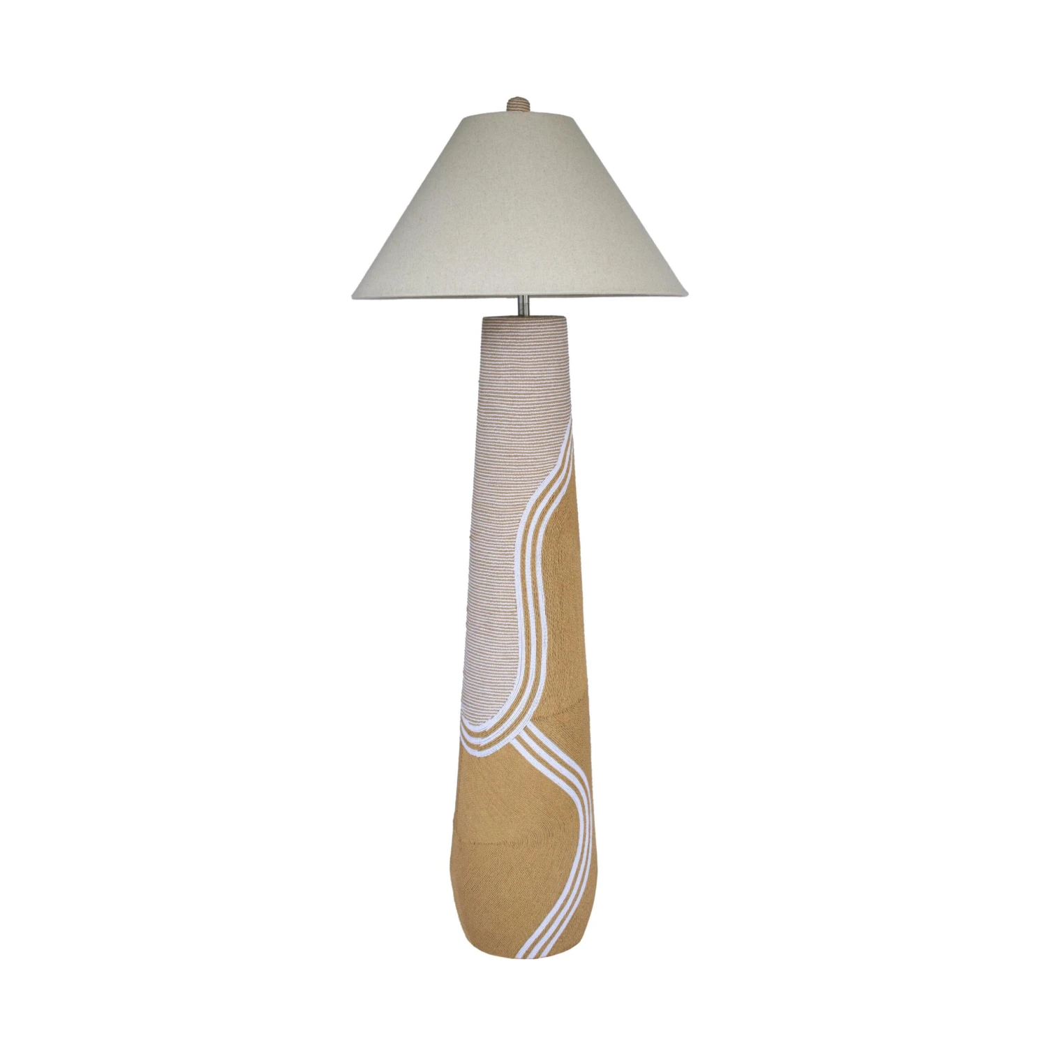 Harlee Natural Woven Floor Lamp 1 Harlee Natural Woven Floor Lamp