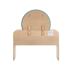 Moonrise Natural Ash 2-Drawer Vanity Desk With Mirror -TOV Furniture Store TOV H54326.media .07