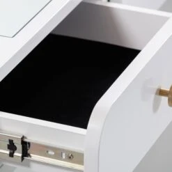 Hollywood White Vanity Desk 12 Hollywood White Vanity Desk -TOV Furniture Store TOV H54352 D.media .06