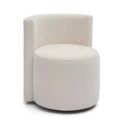 Alyssa Upcycled Velvet Rolling Desk Chair