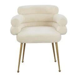 Dente Cream Faux Sheepskin Dining Chair By Inspire Me! Home Decor 8 Dente Cream Faux Sheepskin Dining Chair By Inspire Me! Home Decor -TOV Furniture Store TOV IHD68508.media .03