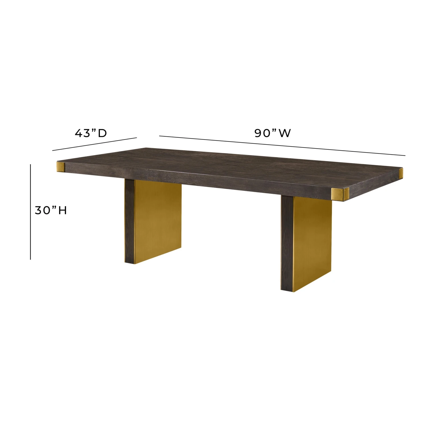 Selena Ash 90" Rectangular Dining Table By Inspire Me! Home Decor 9 Selena Ash 90" Rectangular Dining Table By Inspire Me! Home Decor - Image 9