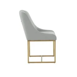 Lisa Pleated Velvet Dining Chair By Inspire Me! Home Decor -TOV Furniture Store TOV IHD68647.media .04