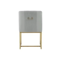 Lisa Pleated Velvet Dining Chair By Inspire Me! Home Decor -TOV Furniture Store TOV IHD68647.media .05