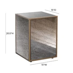 Lana Mirrored Side Table -TOV Furniture Store TOV IHOC44204.media .05