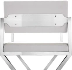Director Performance Vegan Leather Stool With Silver Base -TOV Furniture Store TOV K3626.media .07 dd405f38 7c0e 4b3b 9e82 1d2be4db5322
