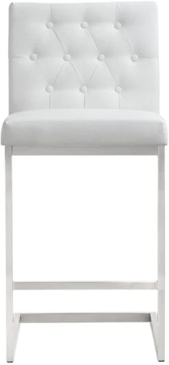 Helsinki White Performance Vegan Leather Stool - Set Of 2 -TOV Furniture Store TOV K3640.media .04 7f03783a 3273 4ae8 85f7 7e53ce925803