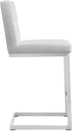 Helsinki White Performance Vegan Leather Stool - Set Of 2 -TOV Furniture Store TOV K3640.media .05 9a71c5a5 8769 403c b347 4cbae54050dd