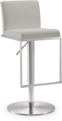 Amalfi Performance Vegan Leather Adjustable Stool