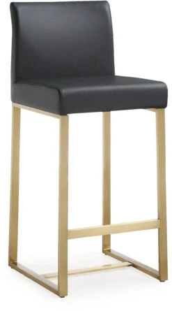 Denmark Performance Vegan Leather Stool With Gold Base - Set Of 2 31 Denmark Performance Vegan Leather Stool With Gold Base - Set Of 2 -TOV Furniture Store TOV K3671.media .03 580271bf 76b9 47e4 8cb2 f73a7478921f