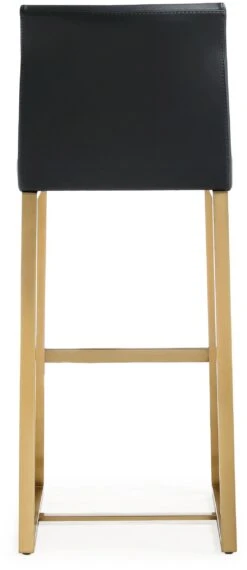 Denmark Performance Vegan Leather Stool With Gold Base - Set Of 2 25 Denmark Performance Vegan Leather Stool With Gold Base - Set Of 2 -TOV Furniture Store TOV K3673.media .06 e178ecea 23ba 4da5 84bb 38115b0b31e7