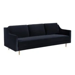 Milan Black Velvet Sofa 11 Milan Black Velvet Sofa -TOV Furniture Store TOV L4112.media .03