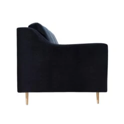 Milan Black Velvet Sofa 12 Milan Black Velvet Sofa -TOV Furniture Store TOV L4112.media .04