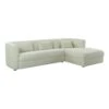 Callie Velvet Sectional
