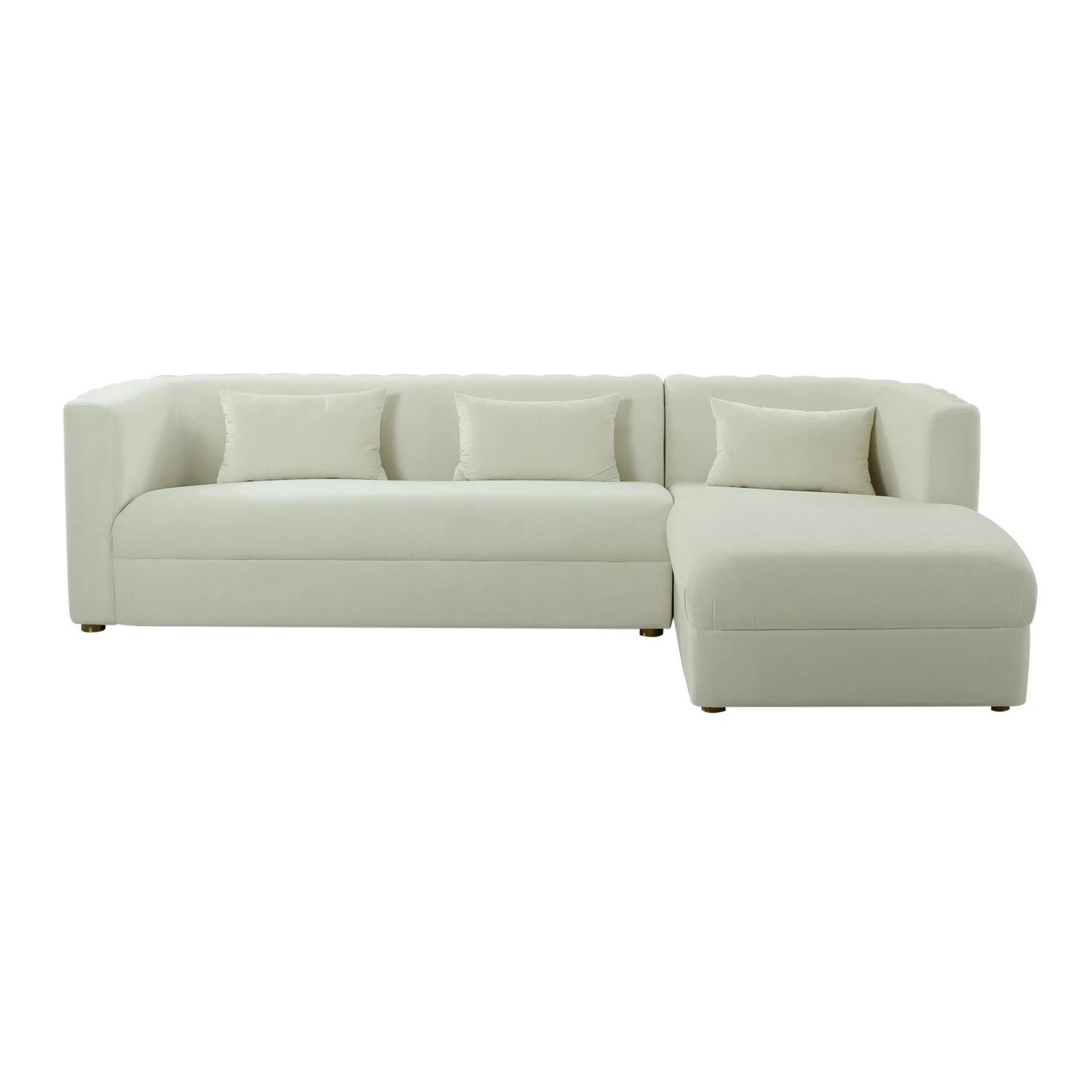 Callie Velvet Sectional 3 Callie Velvet Sectional - Image 3