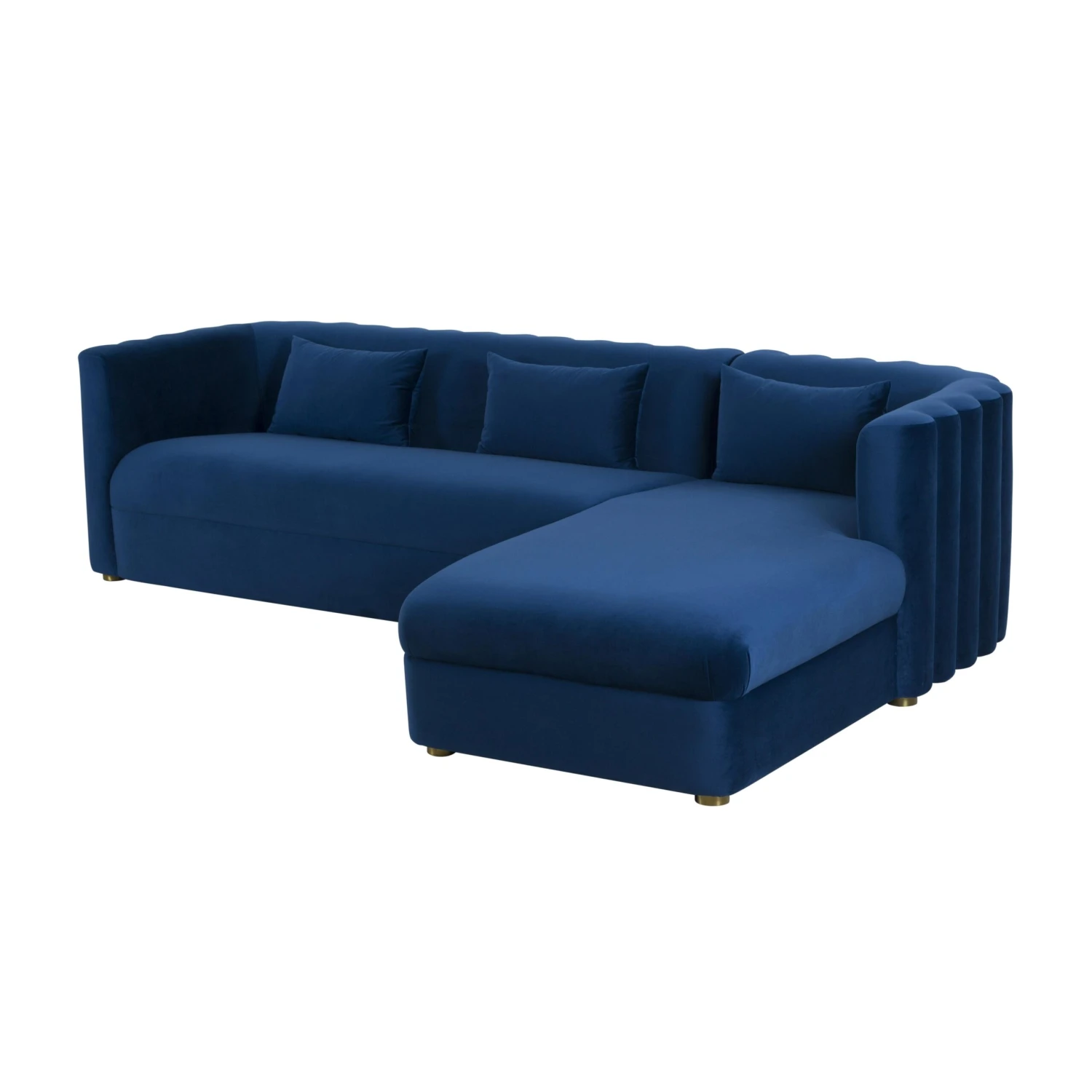 Callie Velvet Sectional 12 Callie Velvet Sectional - Image 12