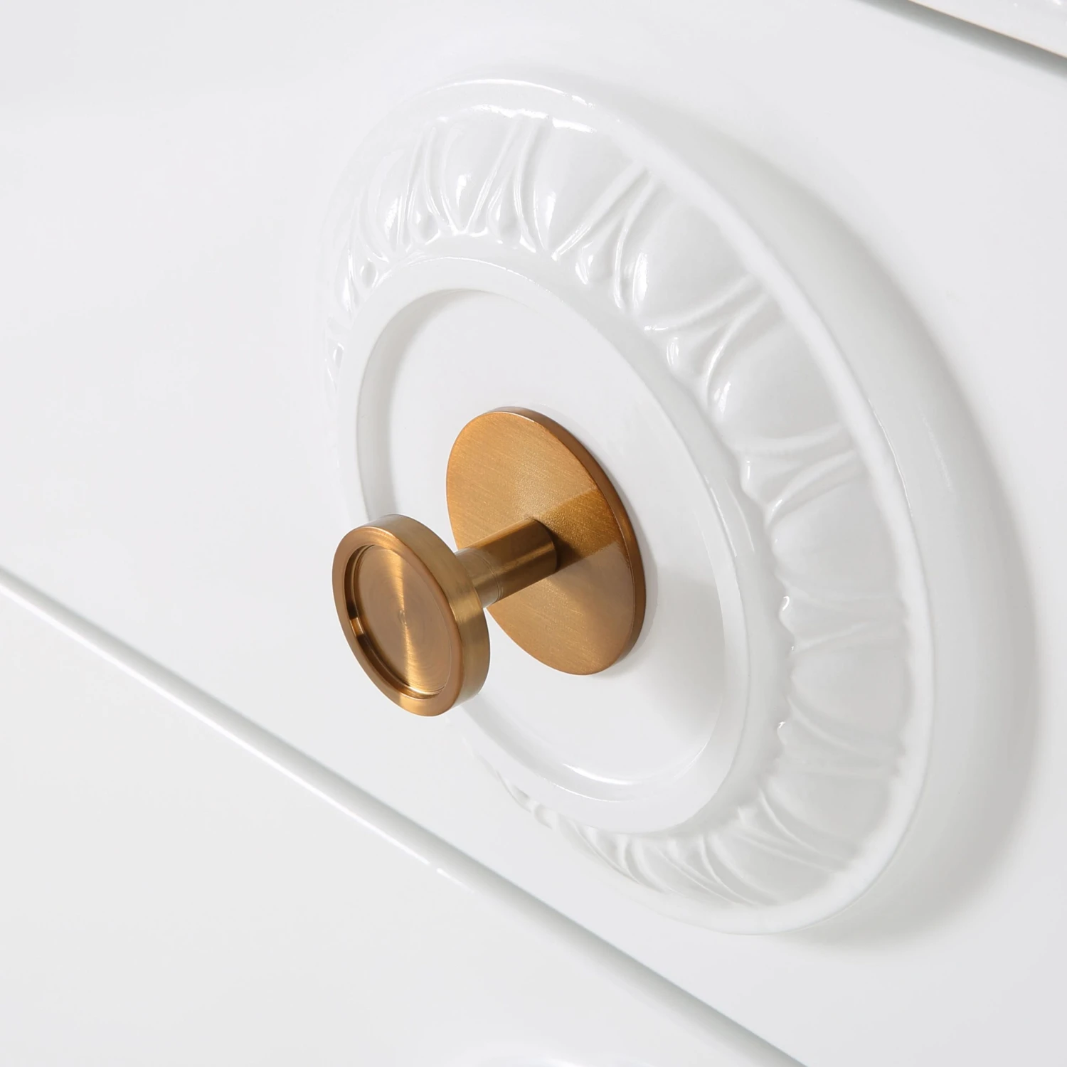 Bovey White Lacquer Side Table 7 Bovey White Lacquer Side Table - Image 7