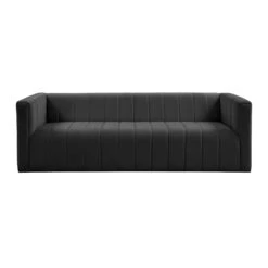 Norah Black Velvet Sofa -TOV Furniture Store TOV L68228.media .03