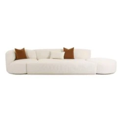 Fickle Cream Boucle 3-Piece Chaise Modular Sofa 13 Fickle Cream Boucle 3-Piece Chaise Modular Sofa -TOV Furniture Store TOV L6866 C SO2.media .05