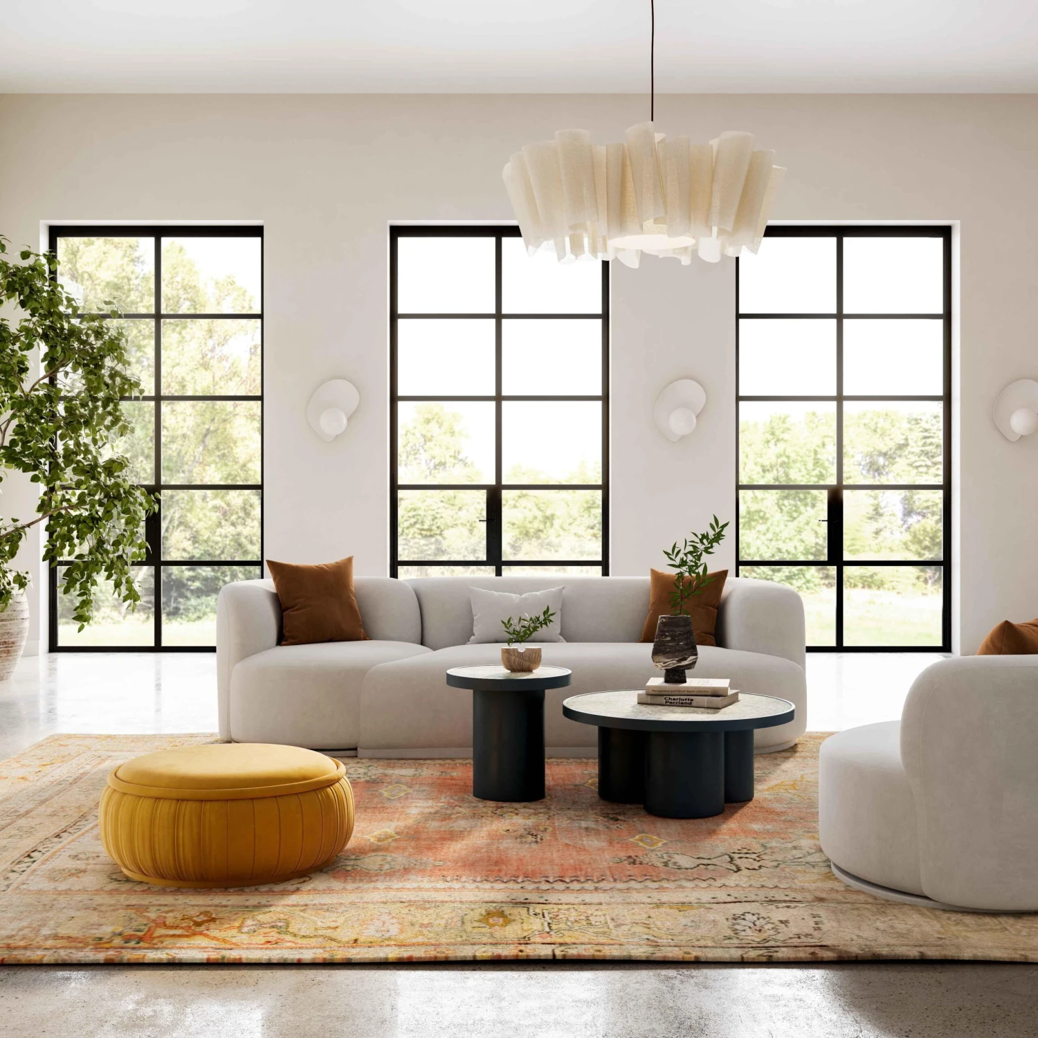 Fickle Grey Velvet 2-Piece Modular Sofa 2 Fickle Grey Velvet 2-Piece Modular Sofa - Image 2