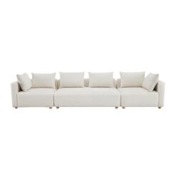 Hangover Cream Boucle 145" Long Sofa 8 Hangover Cream Boucle 145" Long Sofa -TOV Furniture Store TOV L68787 SO1.media .03 2b063372 2f90 4af1 9c7e d68915fb5f6e