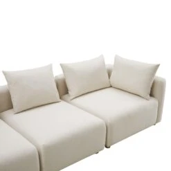 Hangover Cream Performance Linen Sofa -TOV Furniture Store TOV L68788 SO.media .04