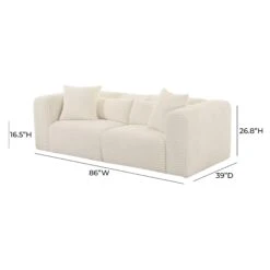 Tarra Fluffy Oversized Corduroy Modular Loveseat 14 Tarra Fluffy Oversized Corduroy Modular Loveseat -TOV Furniture Store TOV L68888.media .05 850f9da6 3dfe 429d b8a0 27aae6bc5078